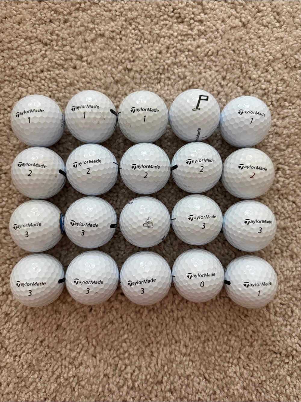 Taylor Made Distance Plus Golf Balls